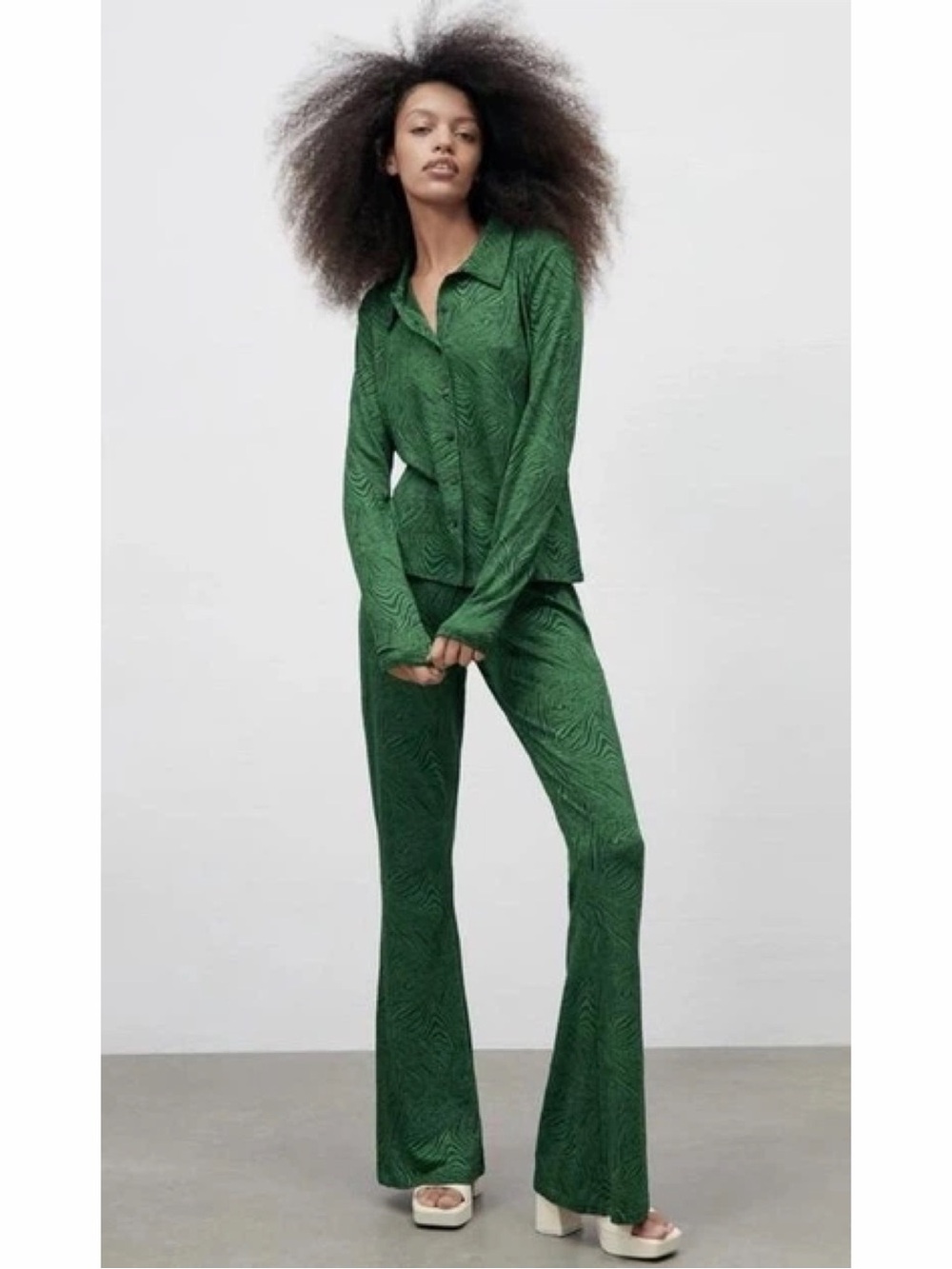 Zara Jacquard Pants